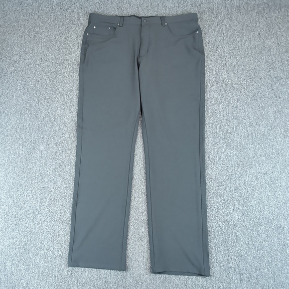 Greg Norman Other - Greg Norman Mens Golf Pants 38x32 Gray Performance Stretch 5-Pocket NEW